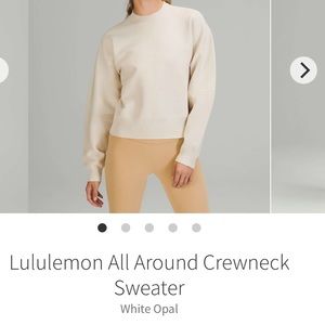 Lululemon All Around Crewneck Sweater